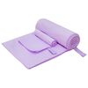 vidaXL Sports Towel Set 2 pcs Purple Fabric