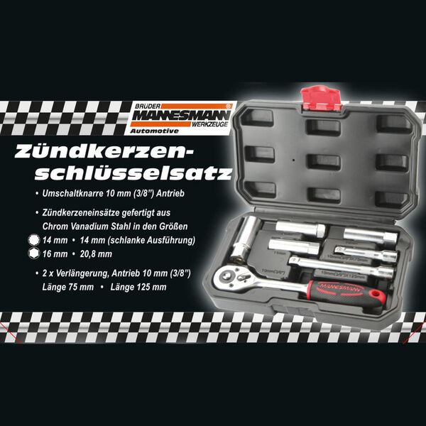 Br&uuml;der Mannesmann 7 Piece Spark Plug Assembly Kit