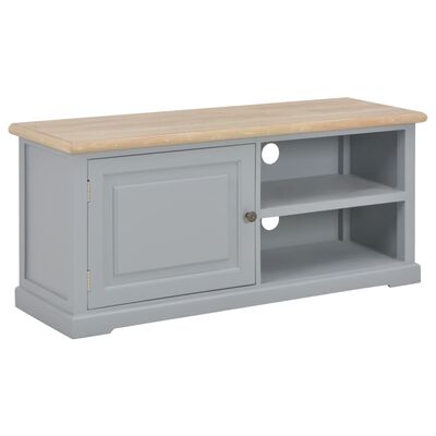vidaXL TV Cabinet Grey 90x30x40 cm Wood