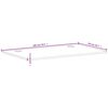 vidaXL Desk Top 100x50x1.5 cm Solid Wood Beech