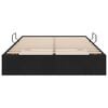 vidaXL Storage Bed with Mattress Black 120 x 200 cm Velvet