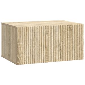 vidaXL Wall-Mounted TV Cabinet Sonoma Oak 59.5 x 41 x 30 cm