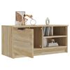 vidaXL TV Cabinet Sonoma Oak 80x35x36.5 cm Engineered Wood