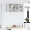 vidaXL Kitchen Cabinet Lucca 2 pcs Concrete Grey 40 x 31 x 40 cm