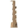vidaXL Magazine Rack Artisan Oak 70 x 41 x 156 cm Engineered Wood