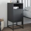 vidaXL Bedside Cabinet Anthracite 36x39x78 cm Steel