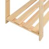 vidaXL 5-Tier Storage Racks 10 pcs 170x38x170 cm Solid Pinewood 500 kg