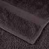 vidaXL Bath Towels 4 pcs "FROGN" Anthracite 100x150 cm 100% Cotton