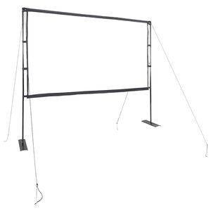 vidaXL Projection Screen with Stands 120 Inch 16:9