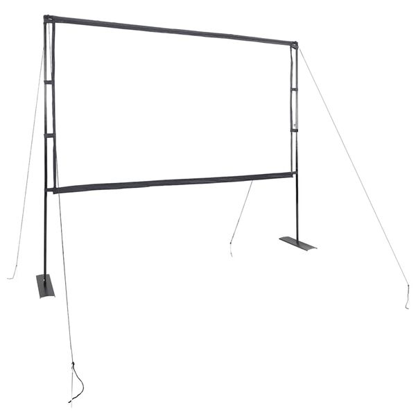 vidaXL Projection Screen with Stands 120 Inch 16:9