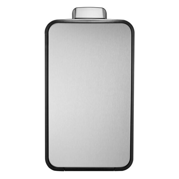 EKO Pedal Bin Ecoslim 2x20 L Matte Silver