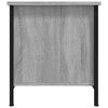 vidaXL TV Cabinet Grey Sonoma 100x40x45 cm Engineered Wood