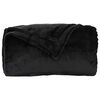vidaXL Throw Blankets 6 pcs Black 130 x 150 cm Fleece