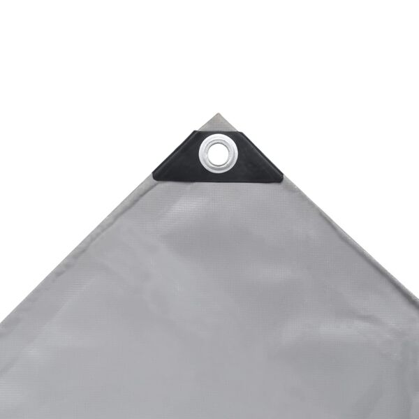 vidaXL Tarpaulin 650 g/m&sup2; 3.5x5 m Grey