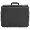 vidaXL Portable Flight Case Black 62.5x50x28.5 cm PP