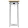 vidaXL Plant Stand White 30 x 30x 73 cm Solid Pine Wood