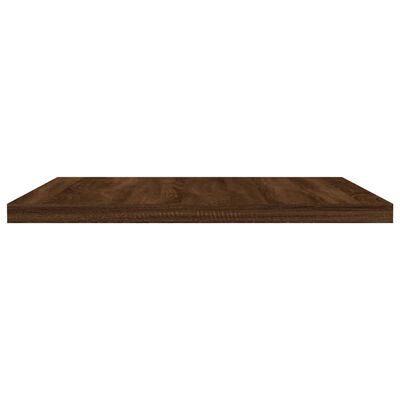 vidaXL Wall Shelves 4 pcs Brown Oak 40x30x1.5 cm Engineered Wood
