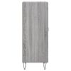 vidaXL Sideboard Grey Sonoma 34.5x34x90 cm Engineered Wood