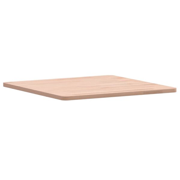 vidaXL Table Top 50x50x1.5 cm Square Solid Wood Beech