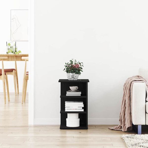 vidaXL Side Cabinet Black Oak 35 x 35 x 55 cm Engineered Wood