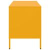 vidaXL TV Cabinets 2 pcs Mustard Yellow 68x39x50.5 cm Steel