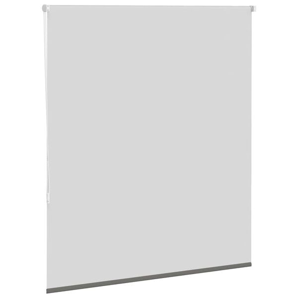 vidaXL Roller Blind Blackout Grey 130x175 cm Fabric Width 126.6 cm Polyester