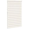 vidaXL Zebra Blind Marble Beige 145x230 cm Fabric Width 140.9 cm Polyester