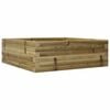 vidaXL Garden Planter 70x70x23 cm Impregnated Wood Pine