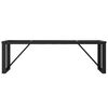 vidaXL Coffee Table Legs O-Frame 140x30x43 cm Steel