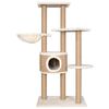vidaXL Cat Tree with Scratching Post 126cm Seagrass