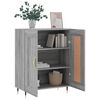 vidaXL Sideboard Grey Sonoma 69.5x34x90 cm Engineered Wood