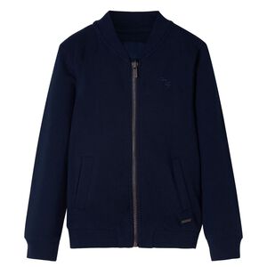 vidaXL Kids' Sweatshirt with Zip Navy 92