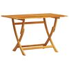 vidaXL Garden Dining Set Folding 5 pcs Brown Solid acacia wood