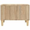 vidaXL Coffee Table Sonoma Oak 60x50x36.5 cm Engineered Wood