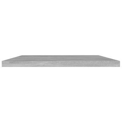 vidaXL Bookshelf Boards 4 pcs Concrete Grey 40x30x1.5 cm Engineered Wood