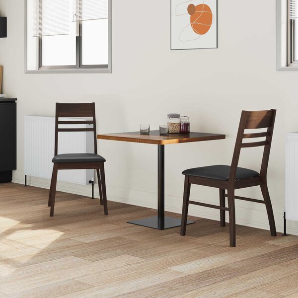 vidaXL Dining Chairs 2 pcs Light Brown 43 x 54 x 89 cm