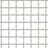 vidaXL Crimped Garden Wire Fence Stainless Steel 100x85 cm 11x11x2 mm