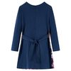 Kids' Dress with Long Sleeves Navy 140