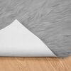 vidaXL Faux Sheepskin Rug Tafalla Grey 60 x 110 cm Polyester