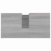 vidaXL Bathroom Cabinet Grey Sonoma 65x33x60 cm Engineered Wood