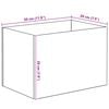 vidaXL Aquarium with Storage Transparent 30 x 20 x 20 cm Glass
