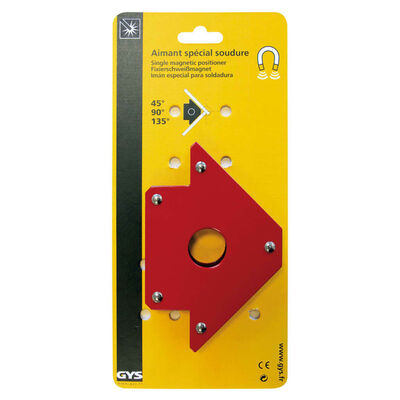 GYS Magnetic Welding Positioner Red 30x13.8x2.5 cm