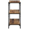 vidaXL Book Cabinet Old wood 60 x 33 x 70.5 cm Engineered wood