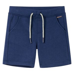 Kids' Shorts with Drawstring Dark Blue 104