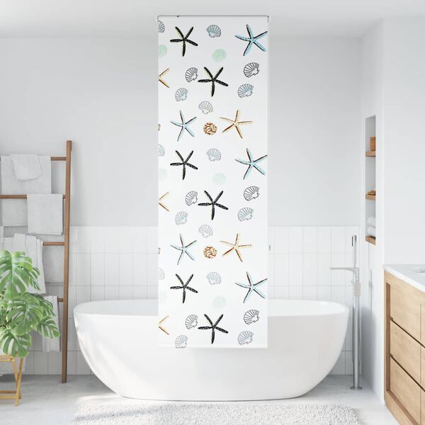 vidaXL Shower Roller Blind 60x240 cm Fabric Width 56 cm