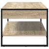vidaXL Coffee Table Sonoma 80 x 50 x 40 cm Engineered Wood