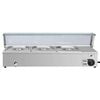 vidaXL Chafing Dishes Silver Stainless Steel