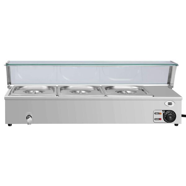 vidaXL Chafing Dishes Silver Stainless Steel