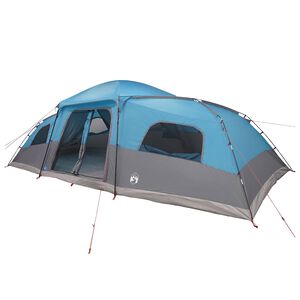 vidaXL Family Tent with Rainfly Water-resistant 18-Person Blue