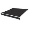 vidaXL Manual Awning 3 x 2.5 m Anthracite 100% Polyester